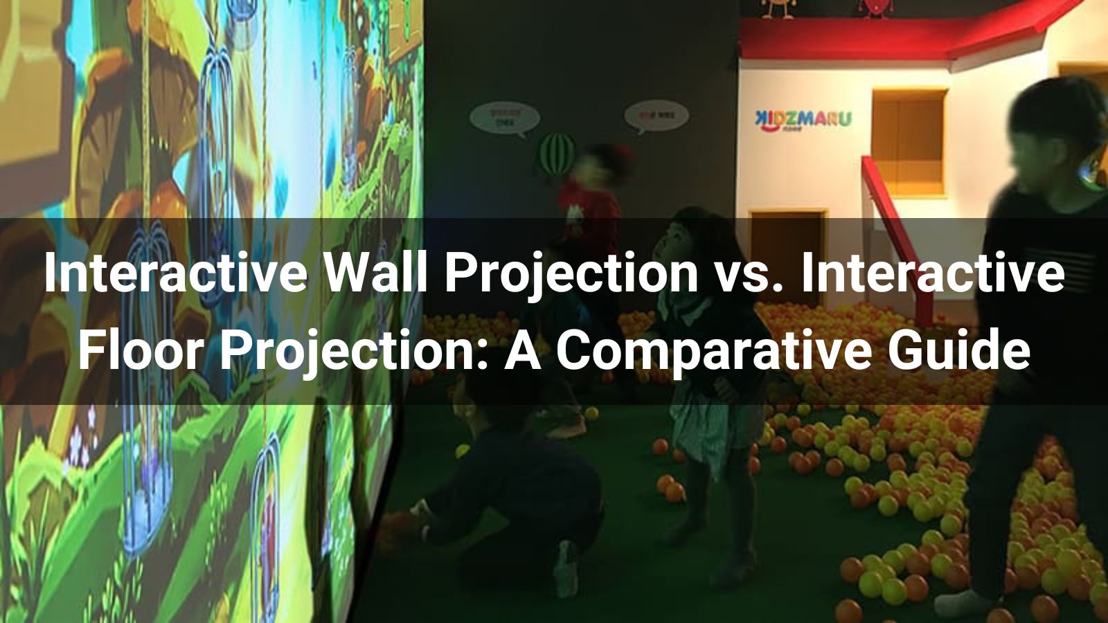 Proyección interactiva en pared vs. proyección interactiva en suelo: una guía comparativa
   