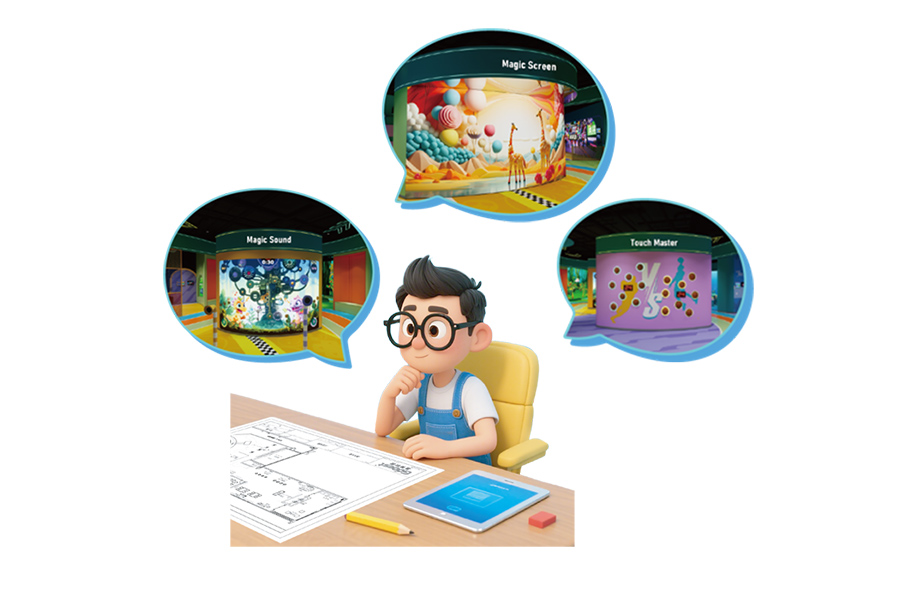 Proyectos personalizados de parques de atracciones
   